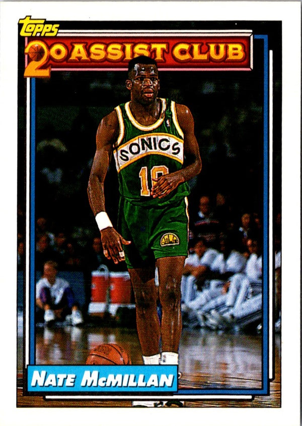 1992 Topps Nate McMillan #220