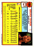 1992 Topps Brian Shaw #185