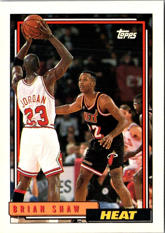 1992 Topps Brian Shaw #185