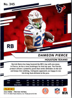 2022 Panini Dameon Pierce #345 Rookie