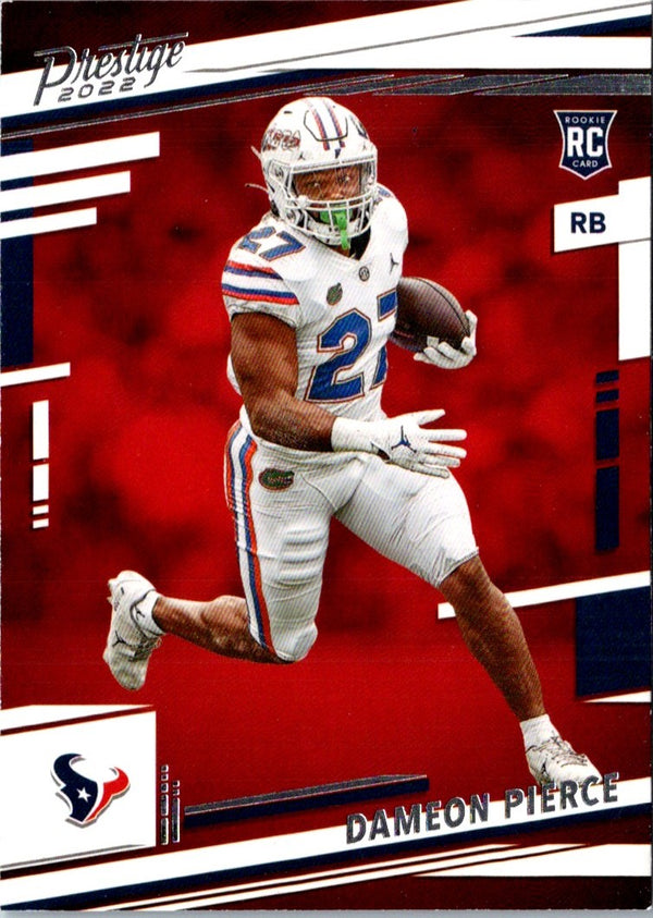 2022 Panini Dameon Pierce #345 Rookie