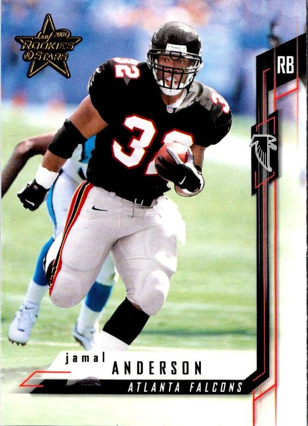 2001 Leaf Rookies & Stars Jamal Anderson #37