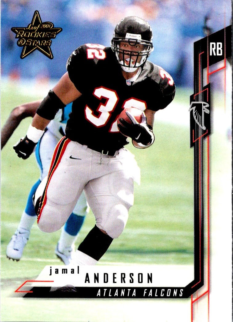 2001 Leaf Rookies & Stars Jamal Anderson