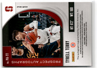 2020 Prizm Auto Tyrell Terry #RA-TTE Rookie Autograph