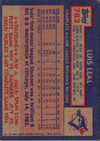 1984 Topps Luis Leal #783