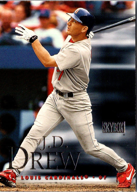 2000 SkyBox Star Rubies J.D. Drew #74SR