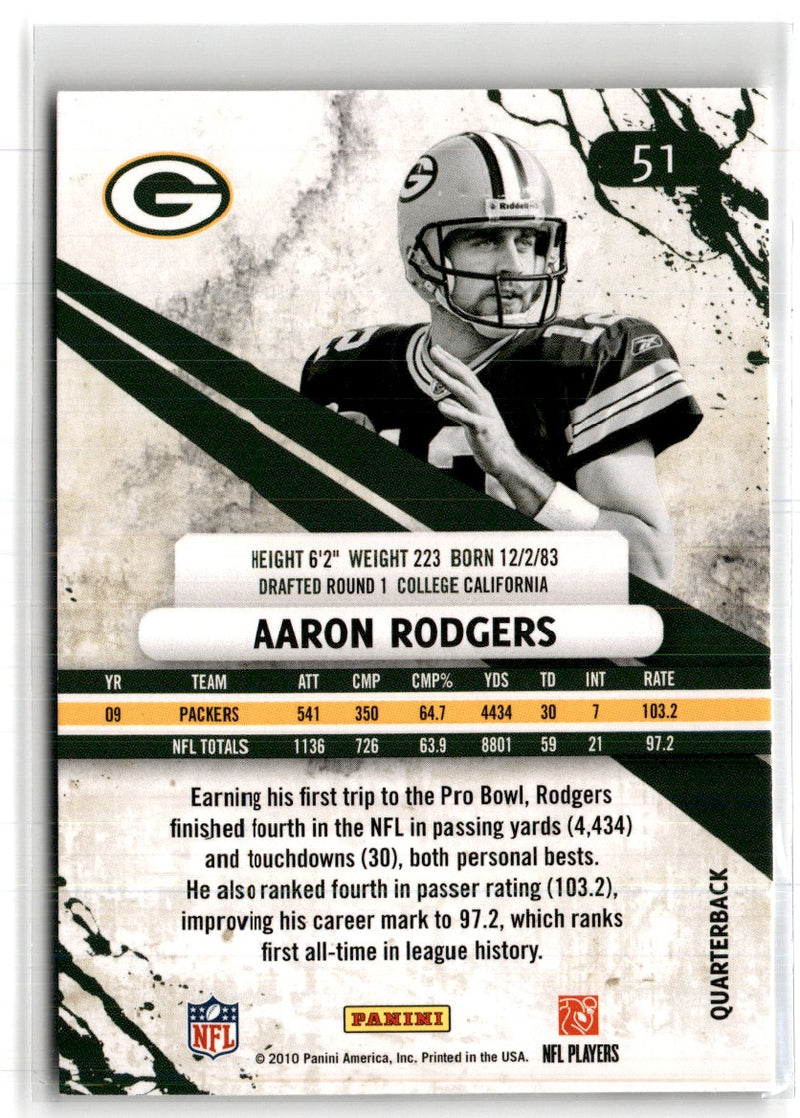 2010 Panini Rookies & Stars Aaron Rodgers