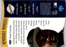 1997 Collector's Choice Memorable Moments Tony Gwynn