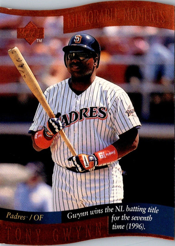 1997 Collector's Choice Memorable Moments Tony Gwynn #5