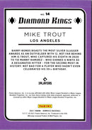 2021 Donruss Holo Purple Mike Trout