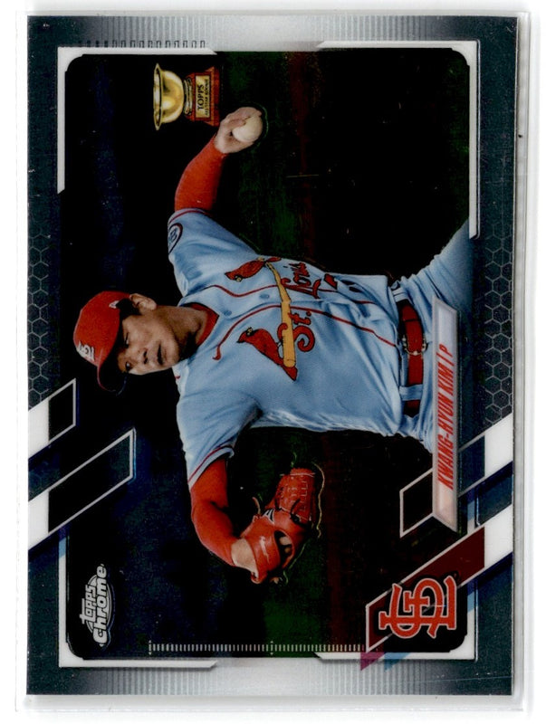 2021 Topps Chrome Kwang-Hyun Kim #153