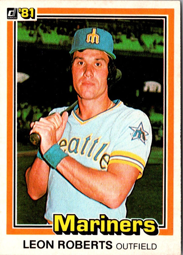 1981 Donruss Leon Roberts #48