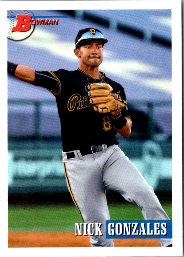 2021 Bowman Heritage Nick Gonzales #148