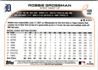 2022 Topps Chrome Robbie Grossman #169