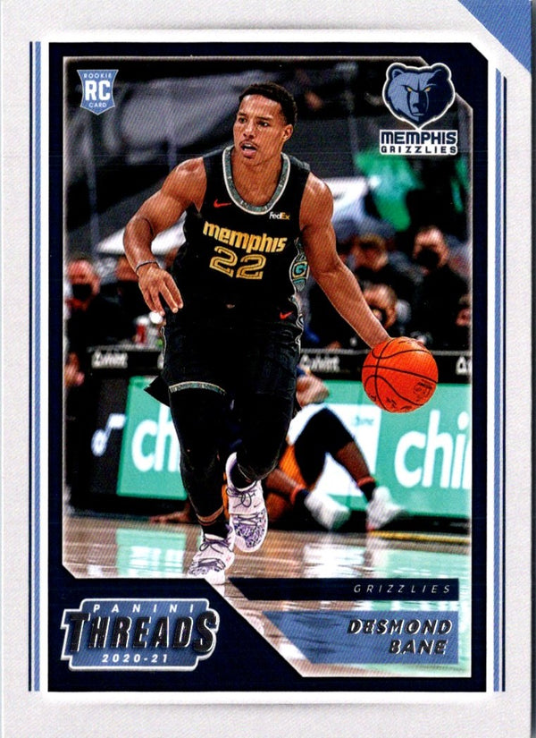 2020 Panini Chronicles Desmond Bane #92 Rookie