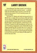 1992 Fleer Larry Brown