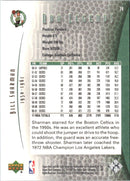 2000 Upper Deck Legends Bill Sharman