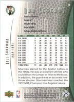2000 Upper Deck Legends Bill Sharman #74