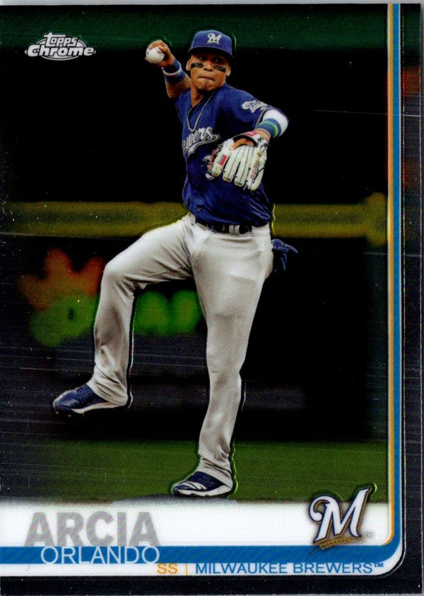 2019 Topps Chrome Orlando Arcia #272