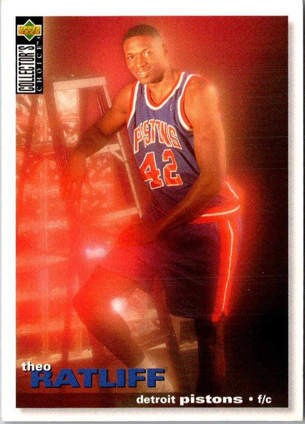 1995 Collector's Choice Theo Ratliff #305 Rookie