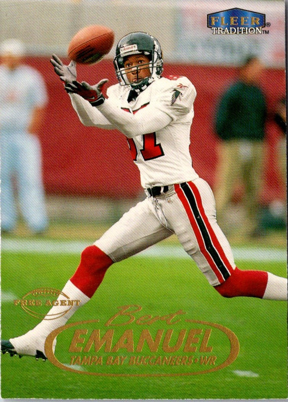 1998 Fleer Tradition Bert Emanuel #154