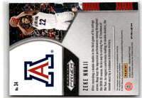 2020 Panini Prizm Draft Picks Collegiate Red Zeke Nnaji #34