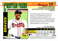 2021 Bowman Heritage Black & White Cristian Pache #13