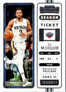 2022 Panini Contenders Season Ticket CJ McCollum