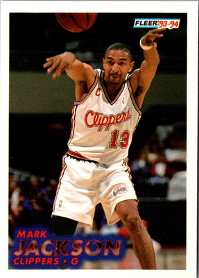 1993 Fleer Mark Jackson #92