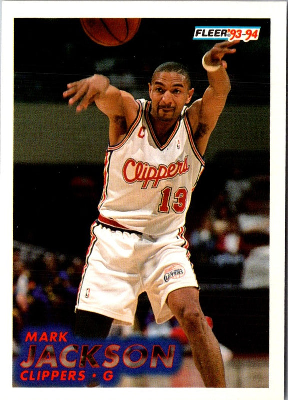 1993 Fleer Mark Jackson #92