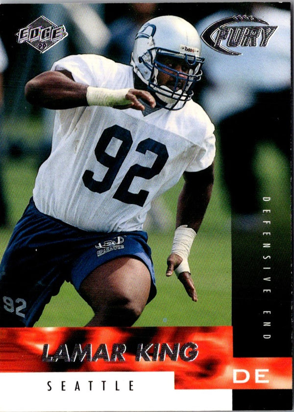 1999 Collector's Edge Fury Lamar King #179 Rookie