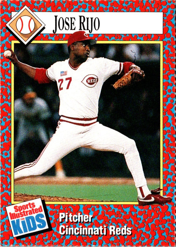 1991 Pepsi Superstar Jose Rijo #5
