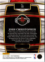 2021 Panini Select Blue Josh Christopher #48