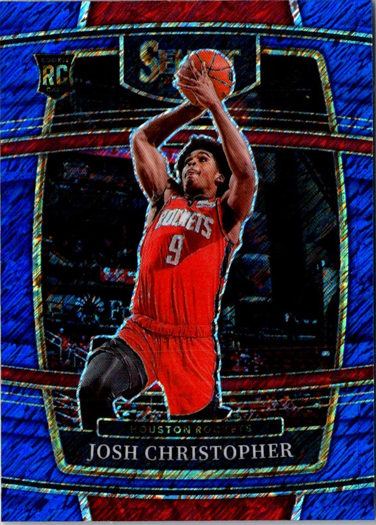 2021 Panini Select Blue Josh Christopher