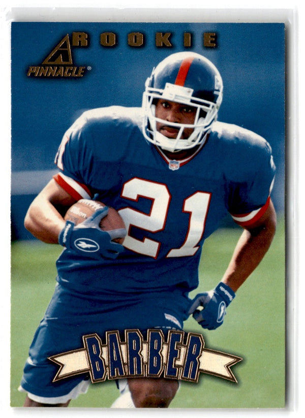 1997 Pinnacle Tiki Barber #153 Rookie