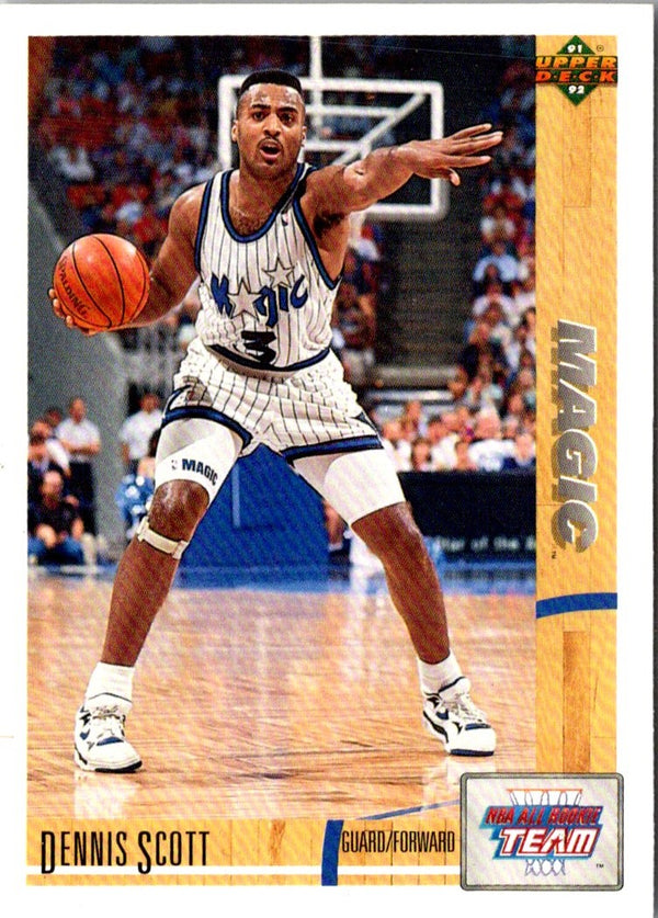1991 Upper Deck Dennis Scott #38
