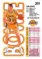1993 Fleer Sam Bowie #311