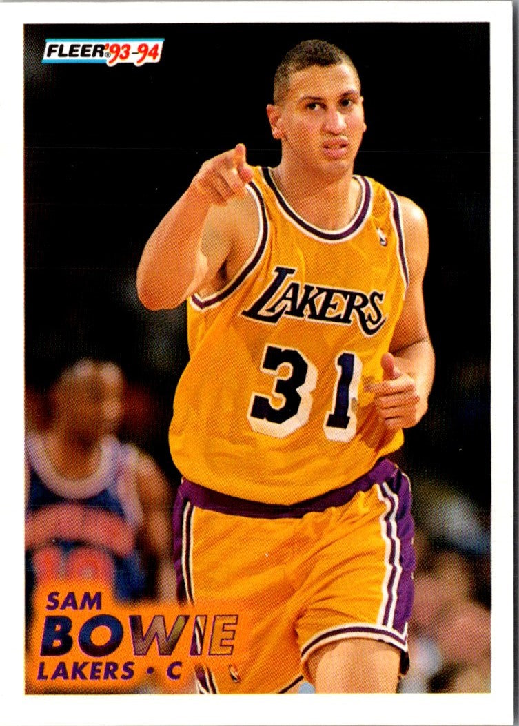 1993 Fleer Sam Bowie