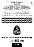 2016 Panini Immaculate Prime Jersey Number Iman Shumpert