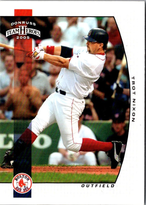 2005 Donruss Team Heroes Trot Nixon #65