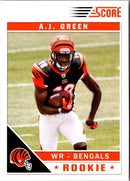 2011 Score Scorecard A.J. Green