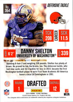 2015 Score Danny Shelton #354 Rookie