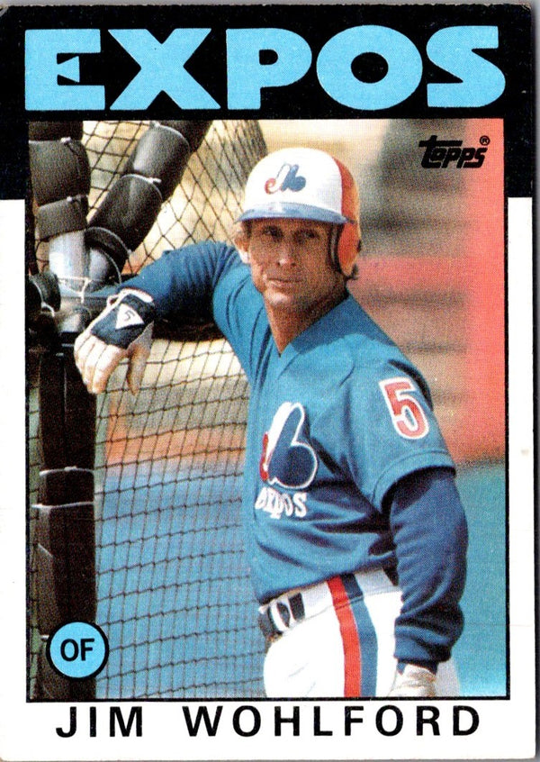 1986 Topps Jim Wohlford #344