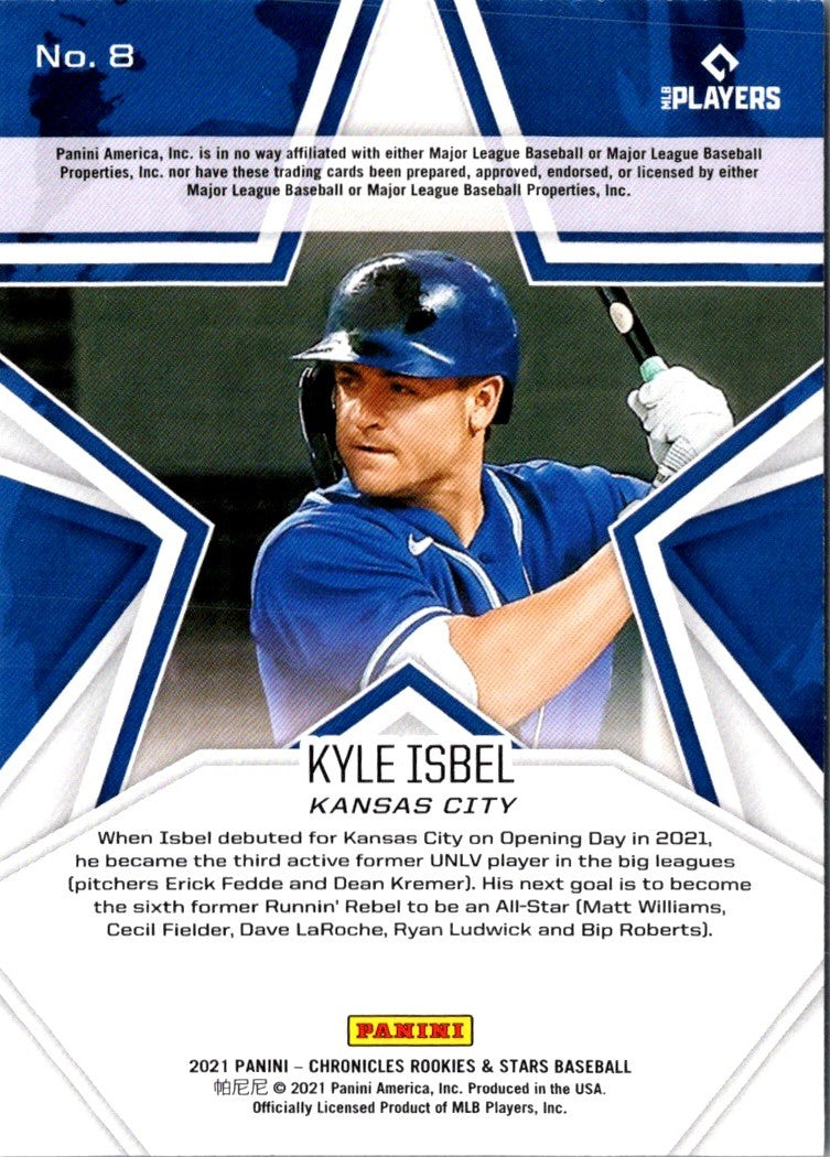 2021 Panini Chronicles Rookies & Stars Kyle Isbel