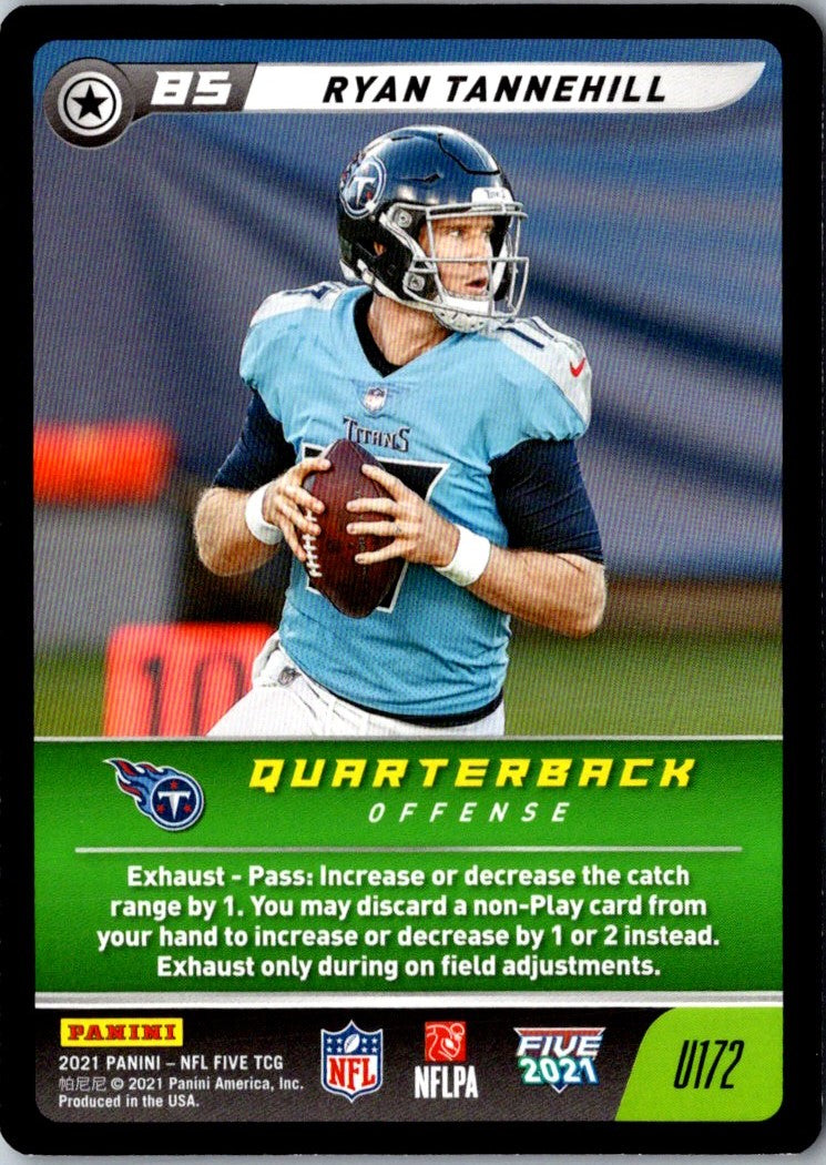 2021 Panini Absolute Green Ryan Tannehill