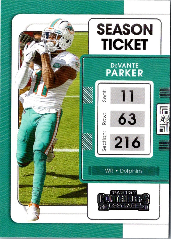 2021 Panini Contenders DeVante Parker #61