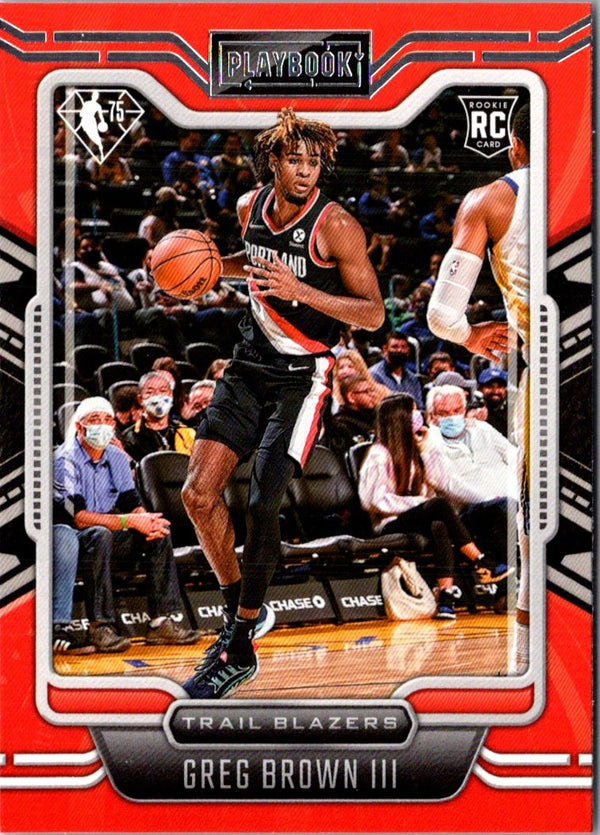 2021 Panini Chronicles Greg Brown III #271