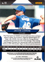 2021 Panini Prizm Jacob deGrom #111