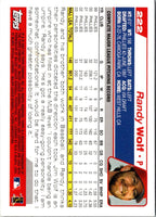 2004 Topps Randy Wolf #222