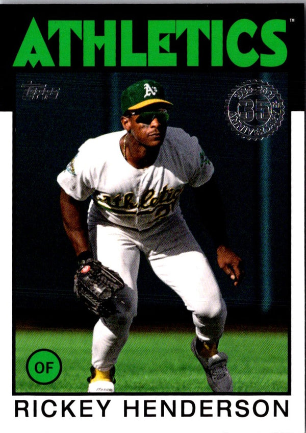 2020 Topps On-Demand Set 9 - Dynamic Duals Matchups Rickey Henderson/Will Clark #4